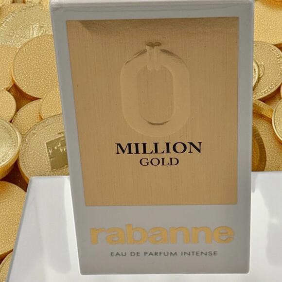 Rabanne 1 Million Gold Parfum Intense for Men – 100ml New Sealed-.Make Offer - Picture 4 of 4